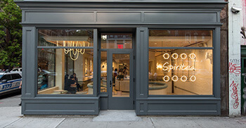 有趣螺旋藻茶馆装修设计—广州装饰公司