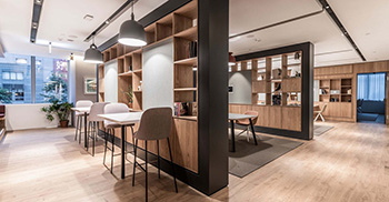 舒适而温馨办公空间装修设计