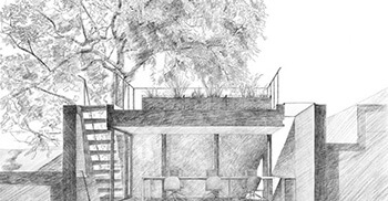 树下冥想的办公空间设计