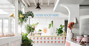 怀旧海滩餐厅装修—办公装修