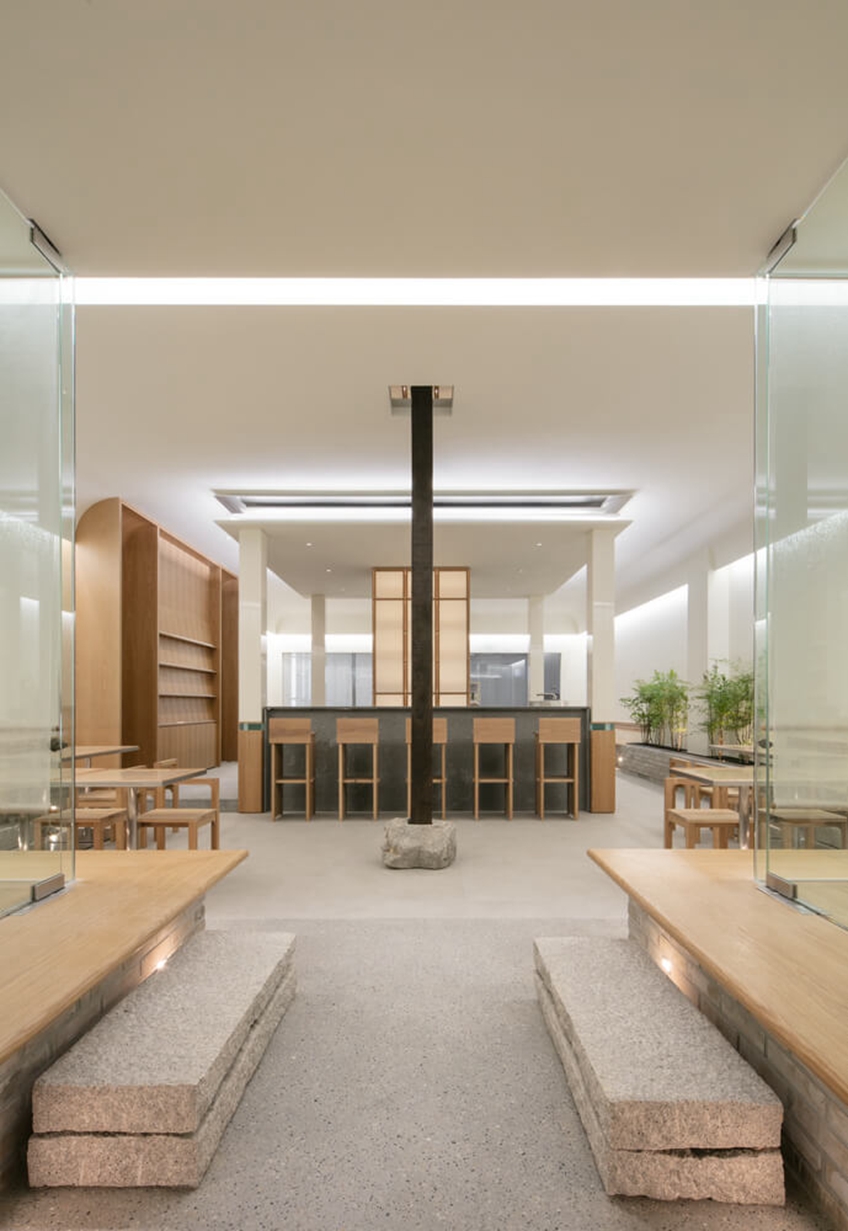 广州办公装修 室内一角