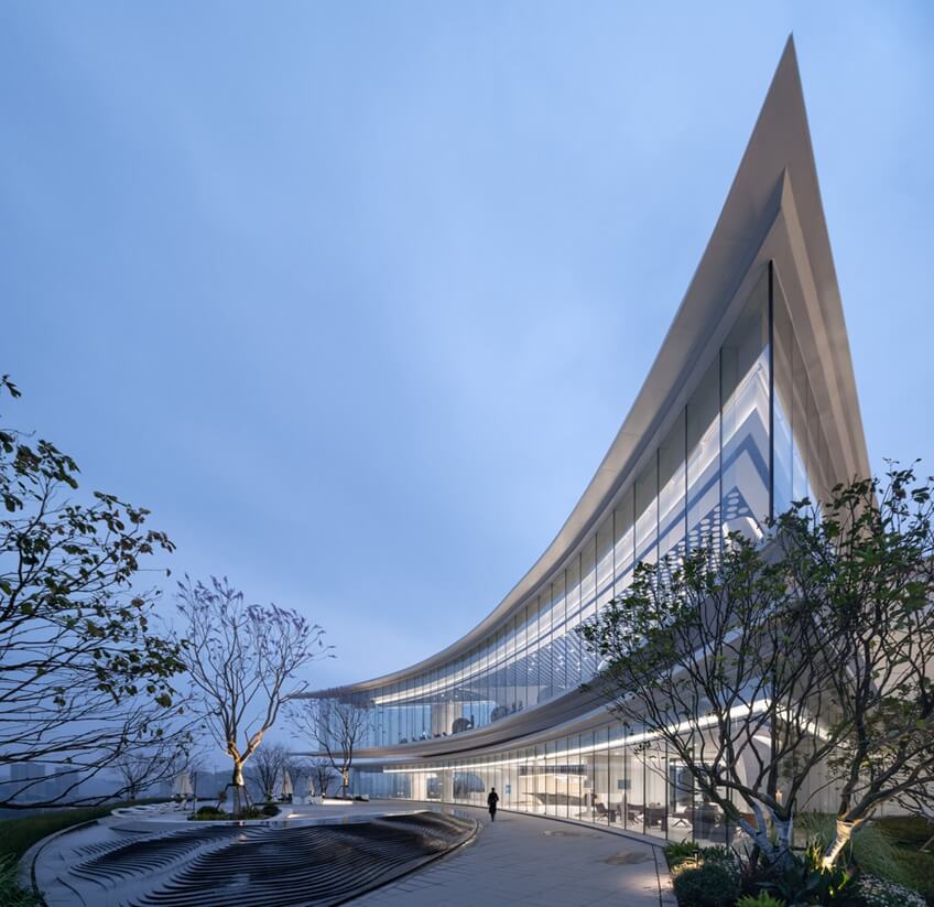 办公楼装修设计 外观展示