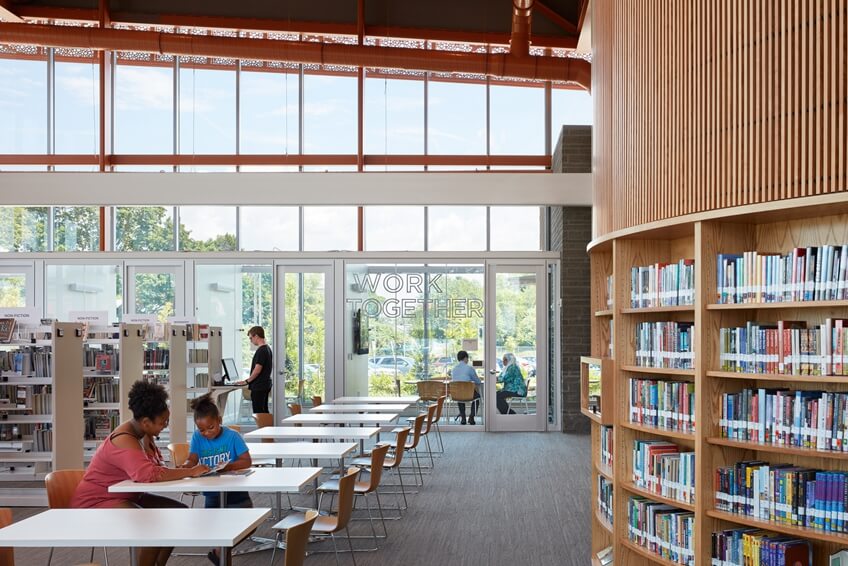 办公装修公司 阅读空间2