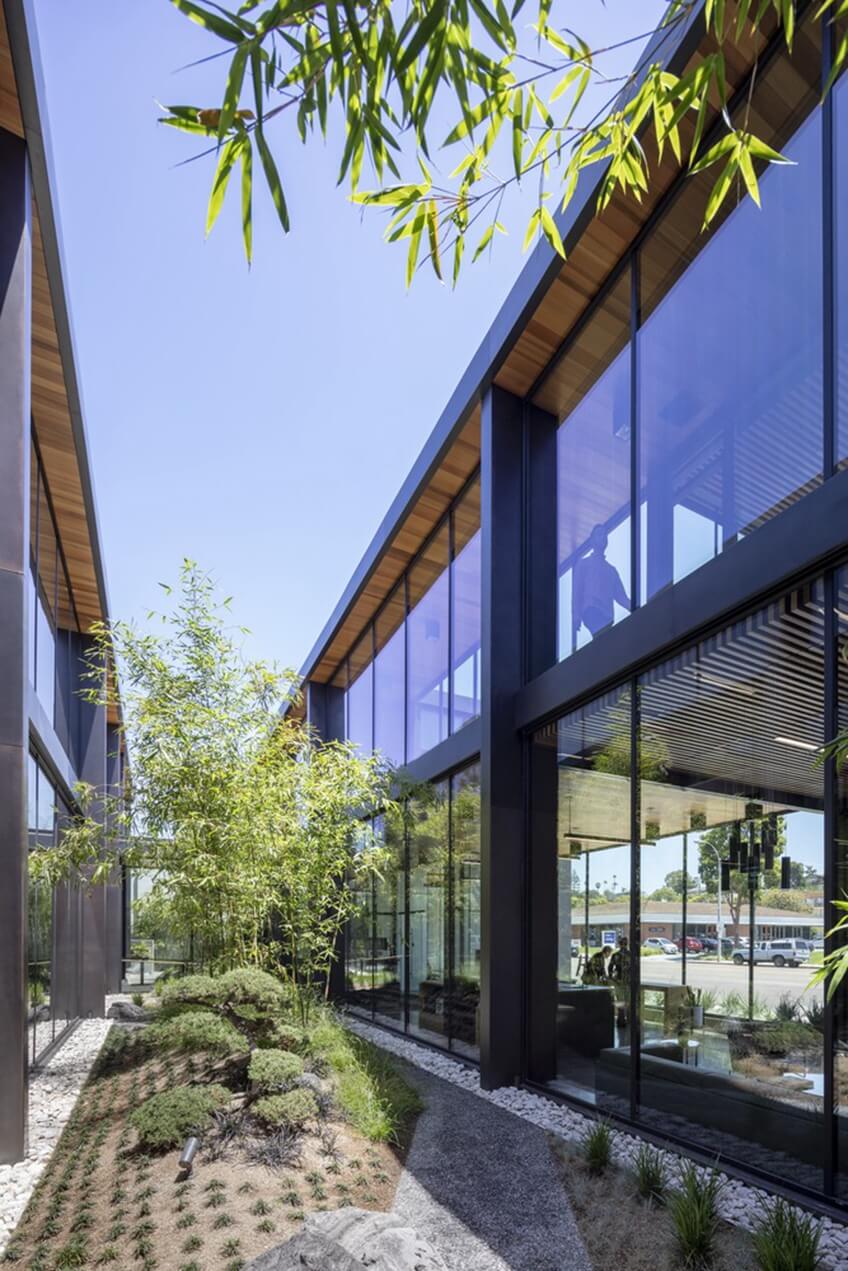 办公室装饰装修 中庭绿地