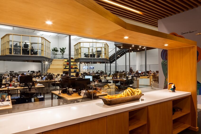 办公楼装修公司 餐饮区