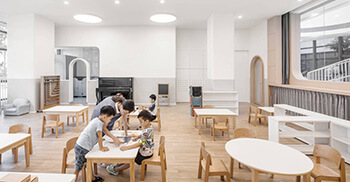 赋予幼儿园阳光的同时也给予自在_装修设计公司