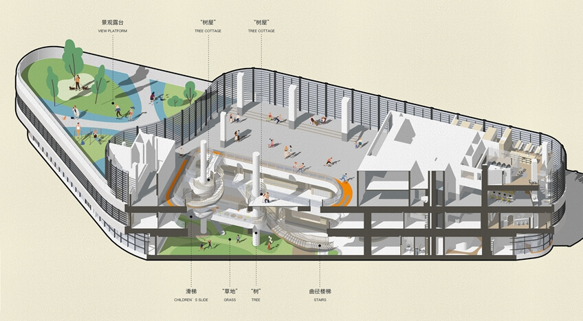 装修设计公司 3d轴侧图