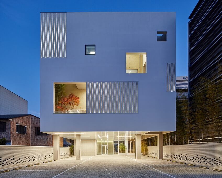 办公设计装修 外楼景观