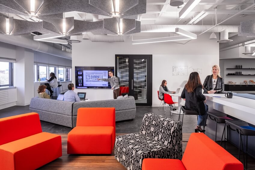 办公空间装修设计 多功能办公室