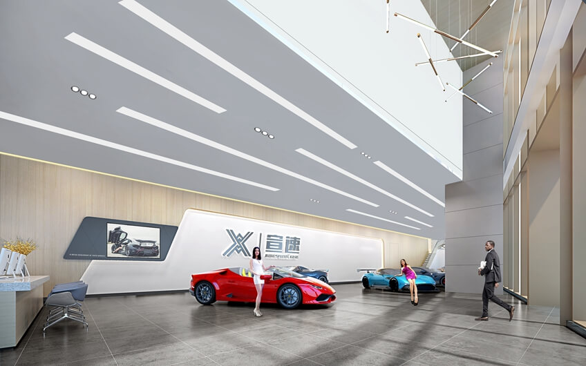 办公设计装饰工程 展厅2