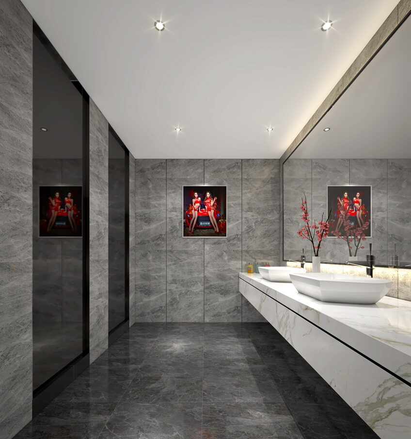 办公设计装饰工程 卫生间