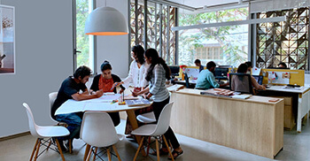 印度创意办公室—广州办公室装修分享