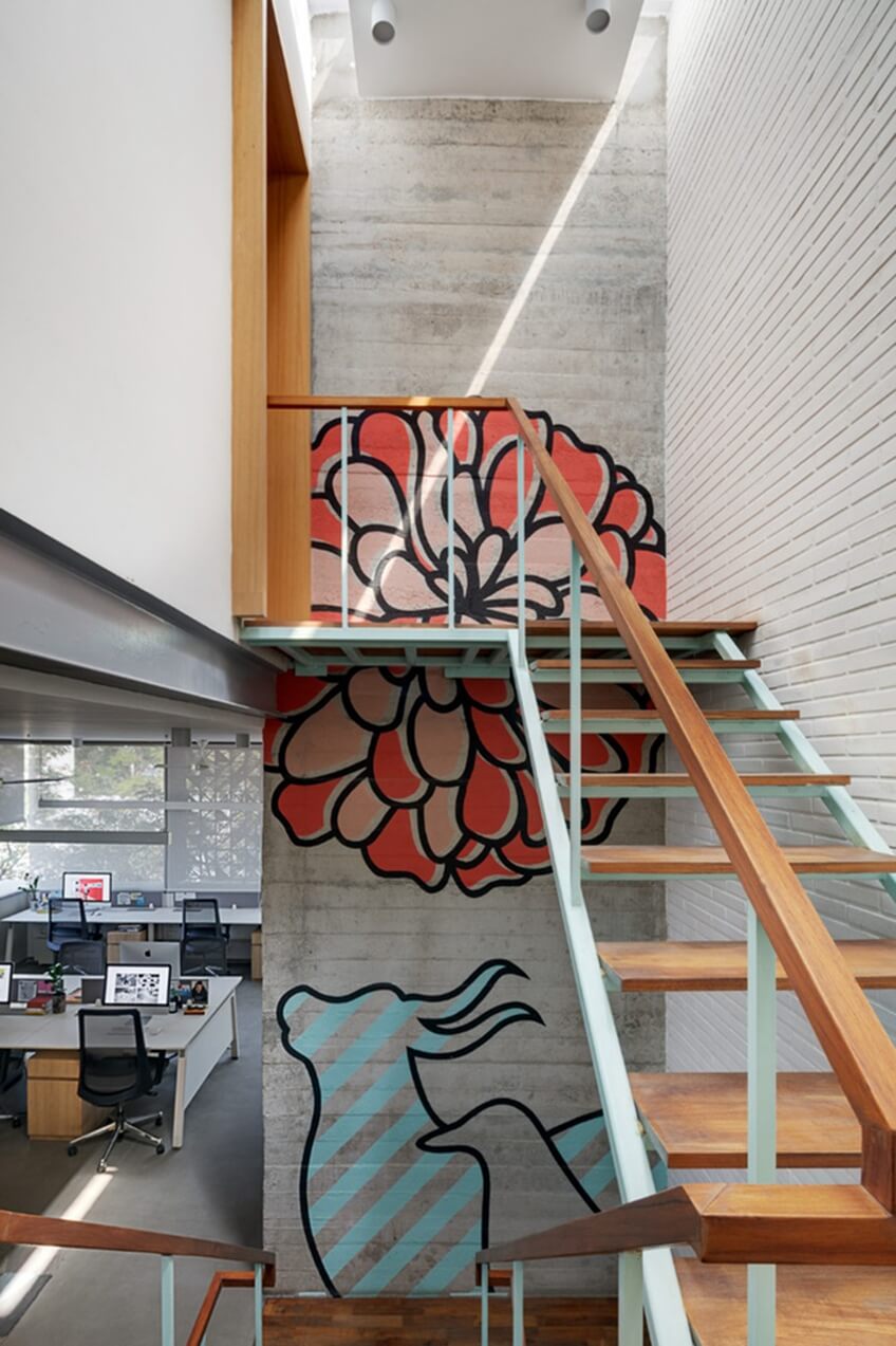 广州办公室装修 楼梯2