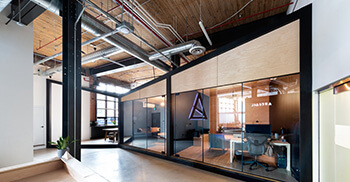 这样就高层次办公装修环境设计了