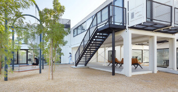 建筑群空间设计-工业风美景-办公室装修