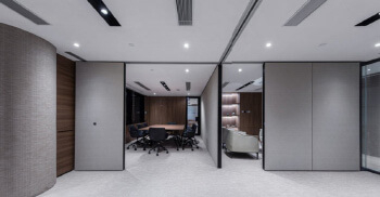 广州装修设计公司创造另一种金融办公环境风格