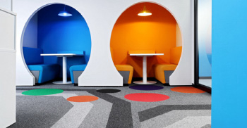 动态技术办公室装修-以有趣与特色为主