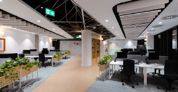 科技公司办公室装修-规划灵活变动布局特点