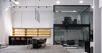 陈列室与办公装修融为一体-创造出灵魂空间