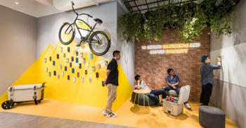 传统办公室装饰变身理想工作场所