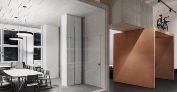 未来创新动态办公空间装修设计