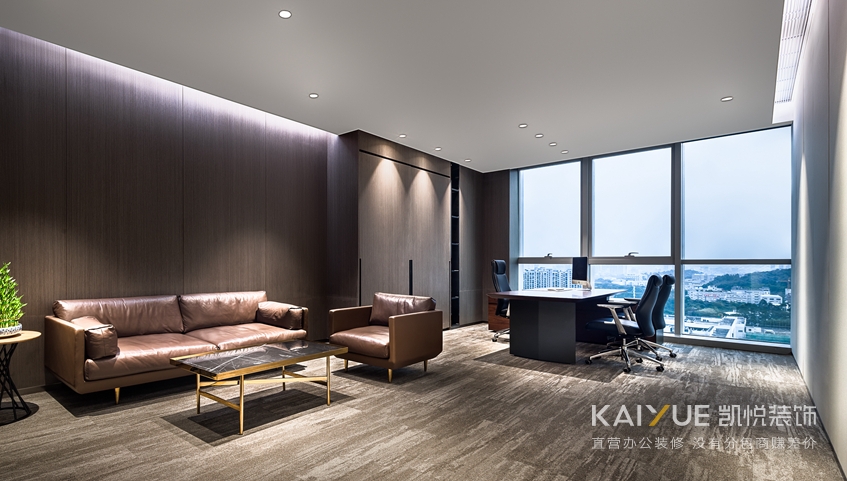办公室装修公司-老总办公室
