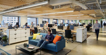 签约中国水利水电第七工程局办公室装修设计