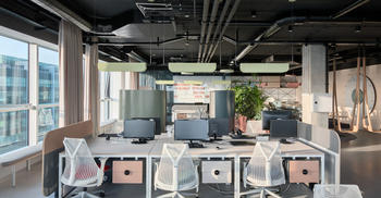 办公室装潢装修-塑造成有趣游戏工作环境氛围