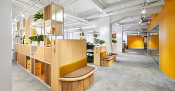 办公设计将有趣与动力营造出和谐而实用文化
