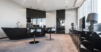 装修设计公司-打造几何六角形办公创意设计