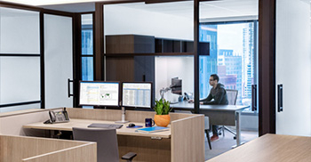 敞开式办公区间设计装修利弊关系