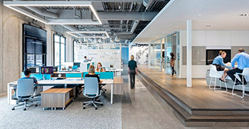 办公家具设计塑造有趣多样化办公氛围