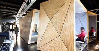 办公室布局设计打造多角度空间影视氛围