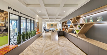 办公装修风格将企业文化变为现实