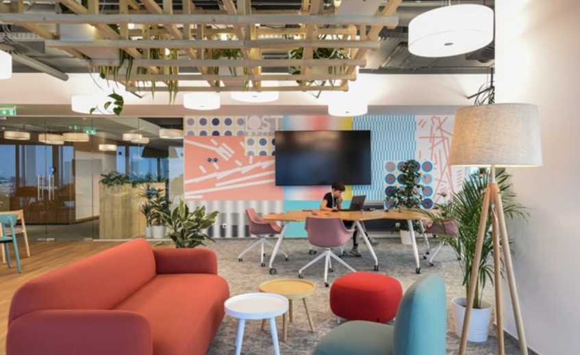 中型办公室装修设计