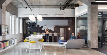 办公空间装修设计将历史特征引入现代环境