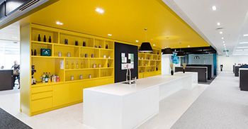 办公空间设计公司营造万象灵动色彩环境效果