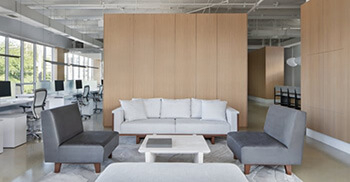 混凝土在办公空间装饰中如何应用