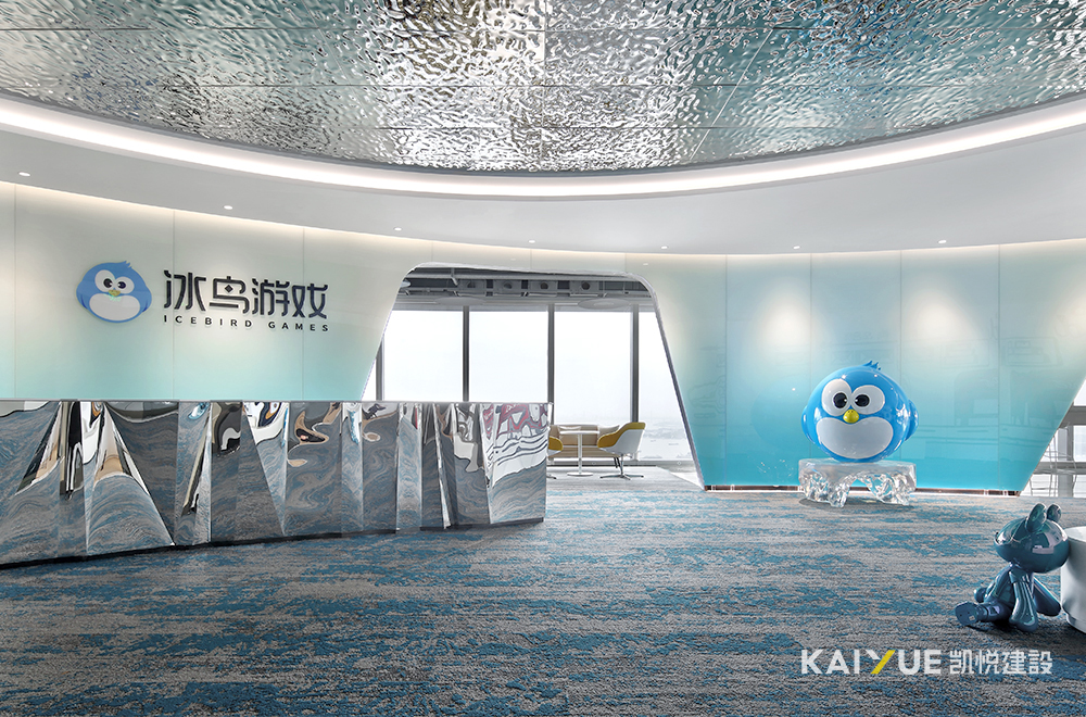 办公室装修前厅效果