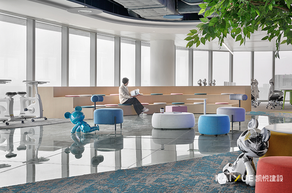 办公室装修休闲区效果