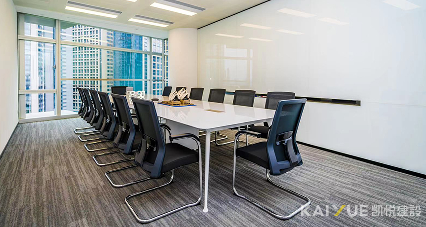 办公室装修完工实景