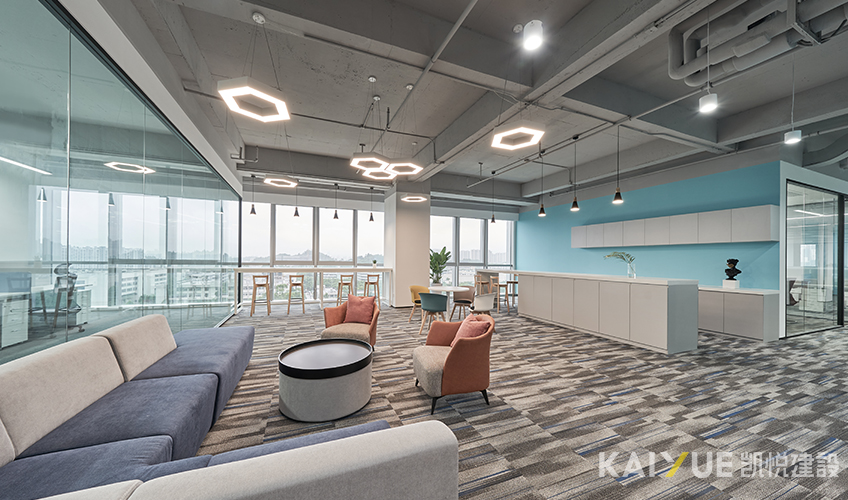办公室装修实景图