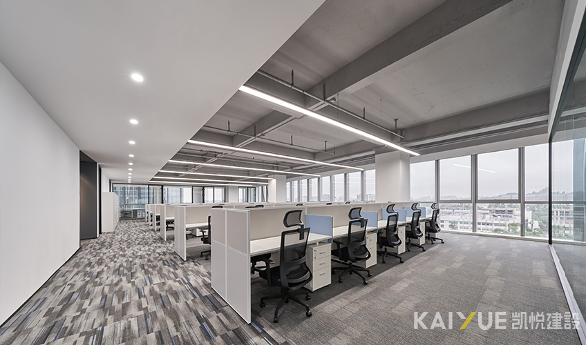 办公室装修实景图