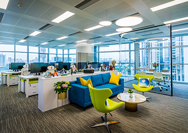 简生活-爱剪辑办公室装修实景图