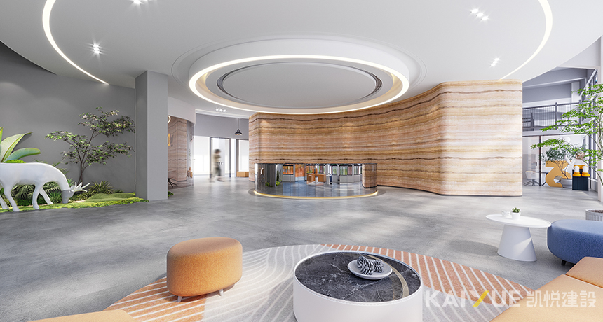 办公室设计效果图