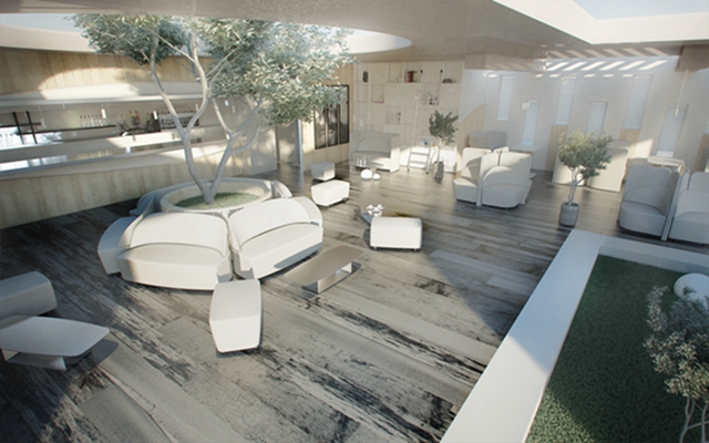 办公环境休息室