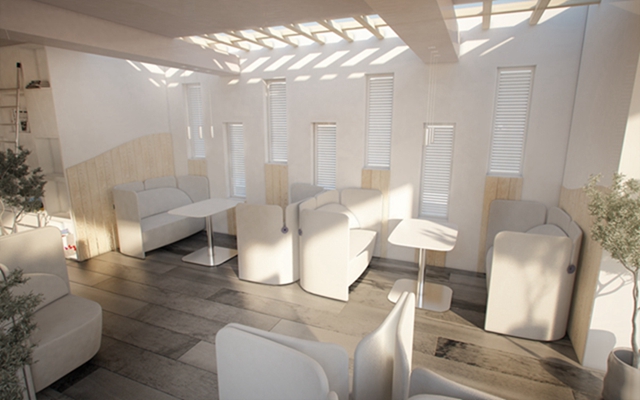 办公环境休息室