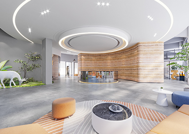 灵感空间-极音科技办公室设计装修