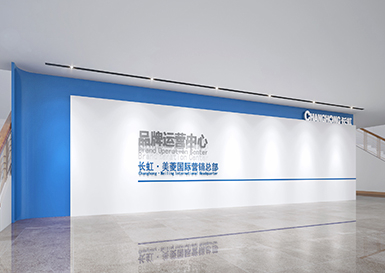 长虹电器办公楼设计装修