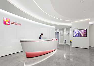 一抹芳香-铭康香精办公室设计装修项目